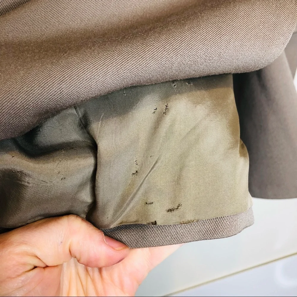 Vintage Christian Dior Oversized Notch Blazer 4